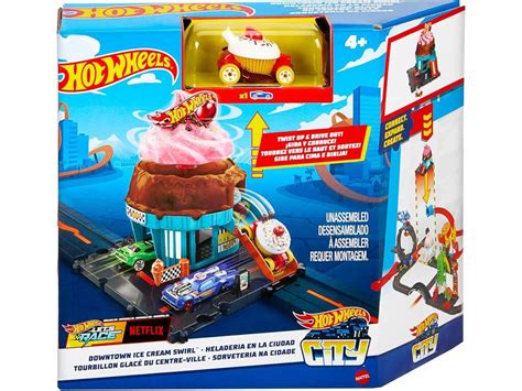 Hot Wheels City Let S Race Geladaria Mattel HTN77 Juguetilandia