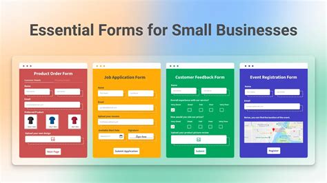 essential forms  small businesses formbuilder blog