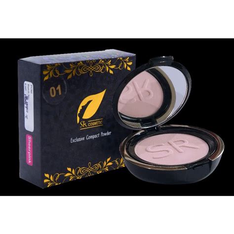 Jual Bedak Padat Glowing Tahan Lama Anti Air Compact Powder Sr12