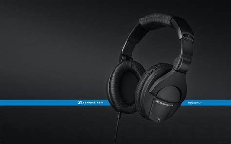 Wallpaper Black Headphones Technology Sennheiser Background