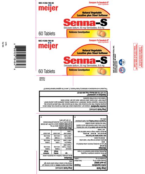 BUY Docusate Sodium, Sennosides (Senna S) 50; 8.6 mg/1; mg/1 from GNH ...