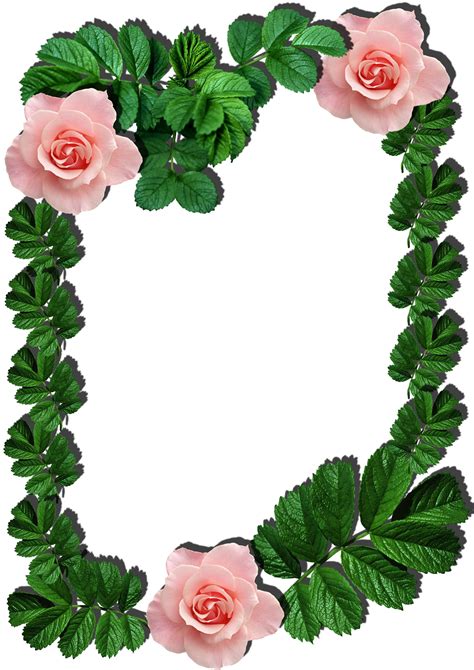 цветочная рамка