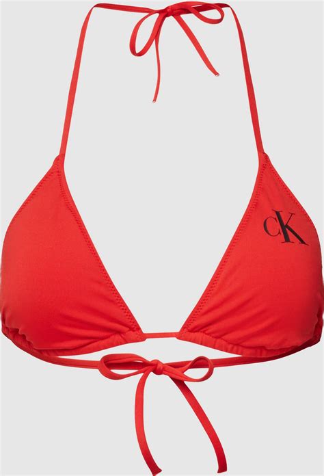 Calvin Klein Swimwear Bikini Oberteil KW0KW01970 Rot Price