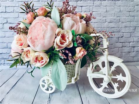 Велосипед с цветами | Цветы