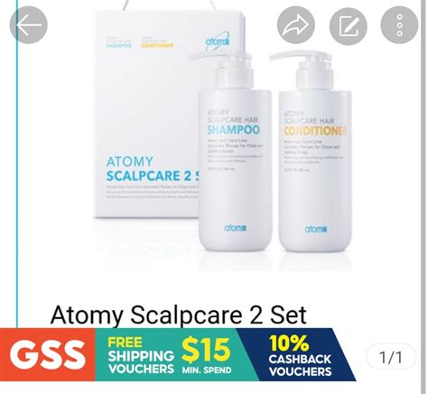 Atomy Scalpcare shampoo/ Conditioner, Beauty & Personal Care, Hair on ...