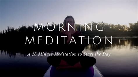 15 Minute Morning Meditation - Ally Boothroyd