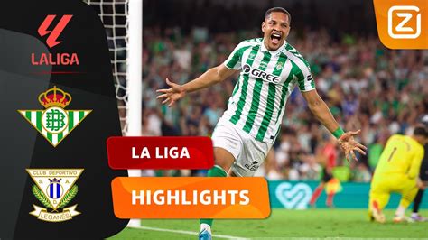 VITOR ROQUE MET ZIJN EERSTE GOAL VOOR BETIS Betis vs Leganés