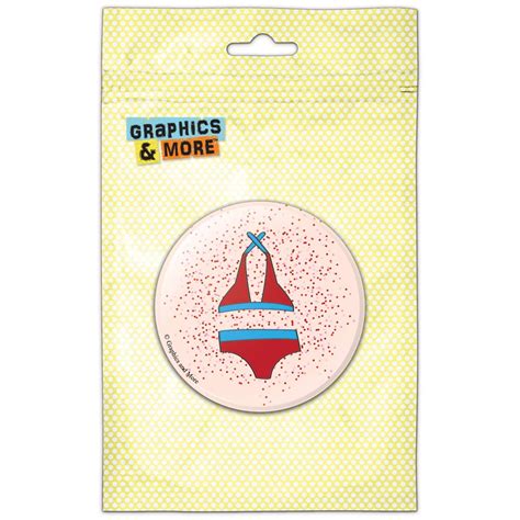 Red Bikini Refrigerator Button Magnet Walmart