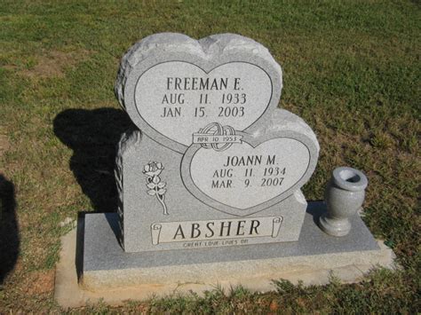 Joann Mallory Absher Find A Grave Memorial