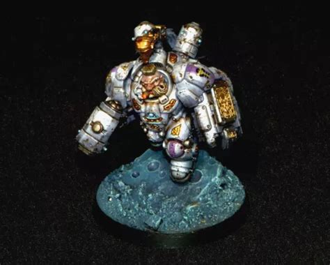 WARHAMMER 40K LEAGUES Of Votann Einhyr Champion Commission Faite Sur