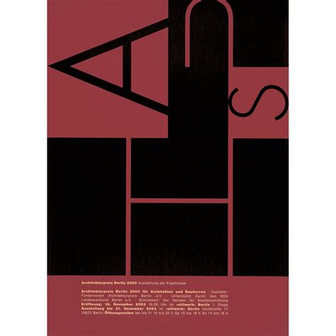 Plakate Architektur | Ott + Stein Gestaltung
