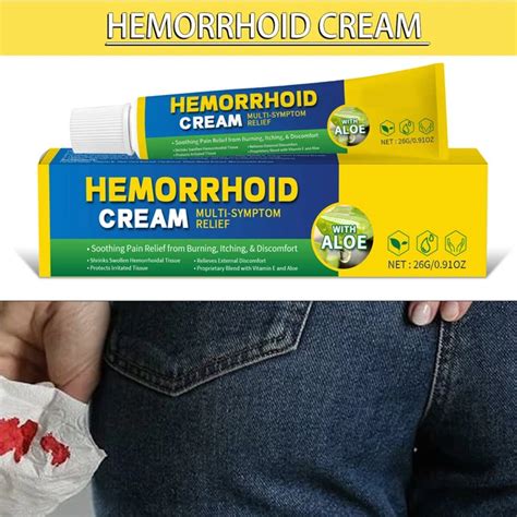 Haemorrhoids Cream Hemorrhoid Piles Anal Fissure Prolapse Treatment G Picclick Uk