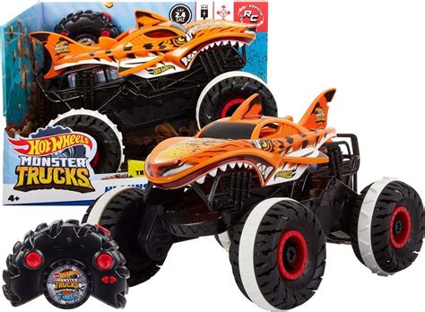 Hot Wheels Monster Truck Tiger Shark Rc Hgv Erli Pl