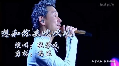 张学友经典歌曲《想和你去吹吹风》音乐流行音乐好看视频