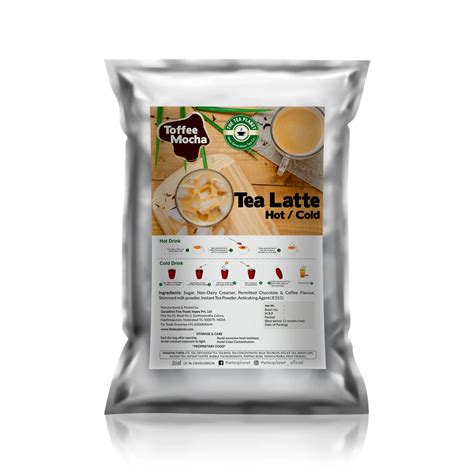 toffee mocha tea latte kg