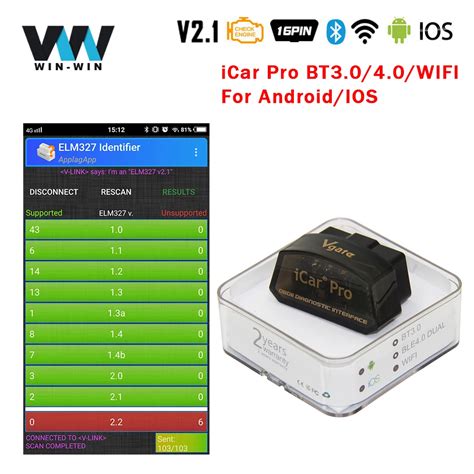 Aliexpress.com : Buy Vgate iCar Pro Bluetooth 3.0 / 4.0 / wifi For ...
