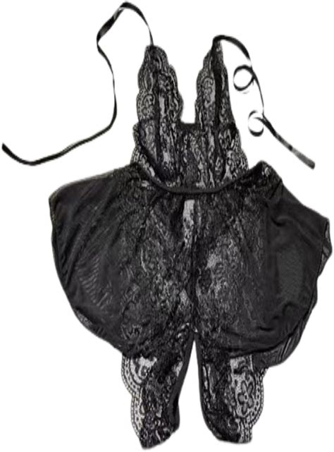 Xibany Womensexy Lace Lingerie Sexy Nightgown Set Women Sexy Babydoll Set Negligee Set For