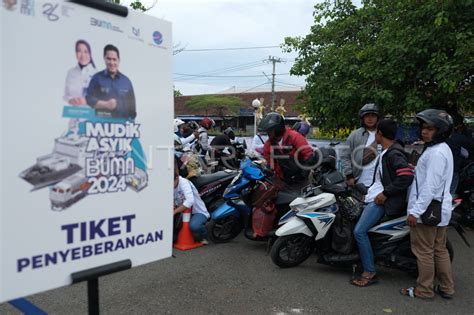 Mudik Asyik Bersama Bumn 2024 Antara Foto