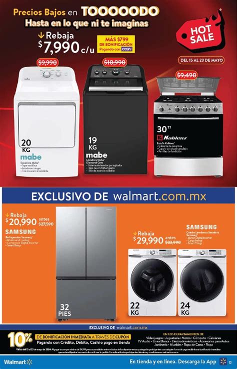 Folleto Walmart Hot Sale Ofertas Y Promociones