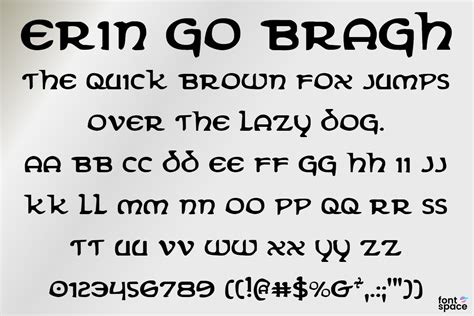 Erin Go Bragh Font Iconian Fonts FontSpace