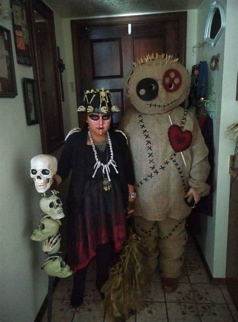 Voodoo Doll And Witch Doctor Halloween Costume Contest