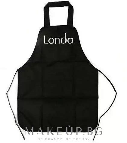 Londa Professional - Фризьорска престилка, черна | Makeup.bg