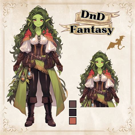 Custom Dnd Character Fantasy Character Commission Dungeons And