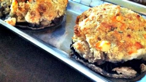 Stuffed Portobello Mushroom Caps Recipe - Allrecipes.com