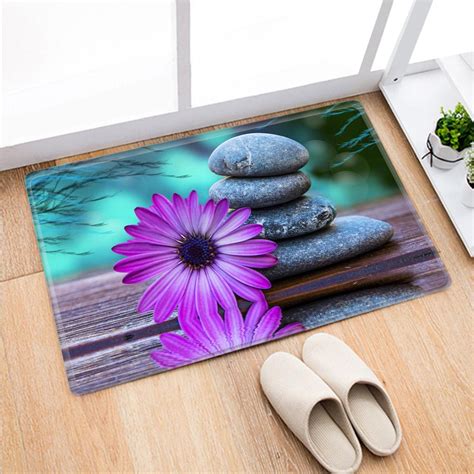 Купить Zen Garden бамбуковый мягкий нескользящий коврик для спальни ...
