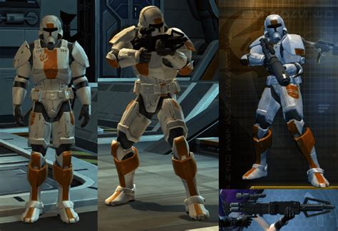 Anyone Else Rocking Standard Issue Trooper Armor And Blaster Rswtor