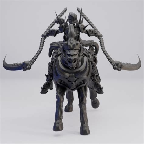 Hot Goblin リーパーライダーヌードC ミニチュア ホットゴブリン デスナイト フィギュア