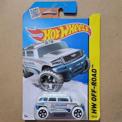 Jual Hot Wheels Kemasan Kerut Tekuk Rockster Hw Off Road White Shopee Indonesia
