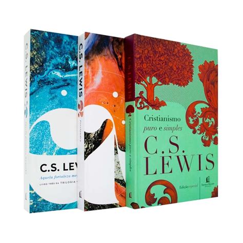 Combo C S Lewis Livros Tenda Gospel Livraria Crist