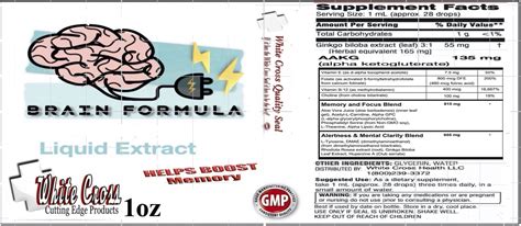 BRAIN FORMULA