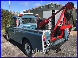 Land Rover Series Iia A Harvey Frost Crane Breakdown Truck Recovery