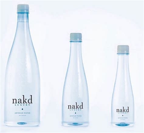 Naked Water Bottle Design