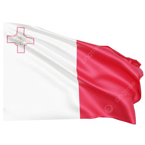 Malta Flag Waving, Malta Flag With Pole, Malta Flag Waving Transparent