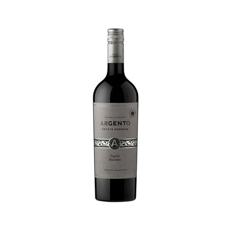 Rượu Vang Đỏ Argentina Bodega Argento Estate Reserve Malbec