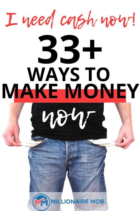 33 Things To Do When You Need Money Now Need Money Now Money