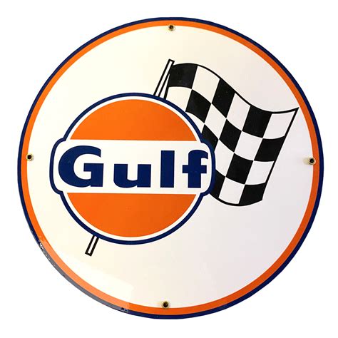 Gulf Flag 12 Sign
