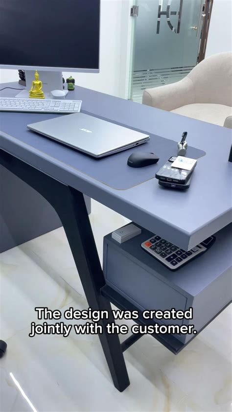 custom  office desk office interiors office design solid wood