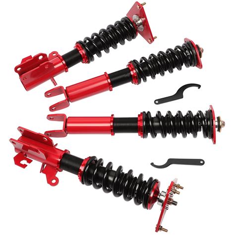 Automuto Coilover Struts Suspension Coilover Shocks Height Adjustable