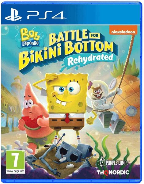 Игра Игра SpongeBob SquarePants Battle For Bikini Bottom Rehydrated Губка Боб Русская версия