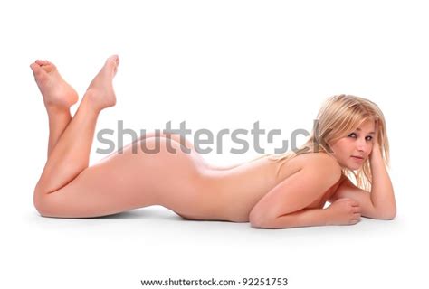 Picture Healthy Naked Woman On White Stock Photo Shutterstock