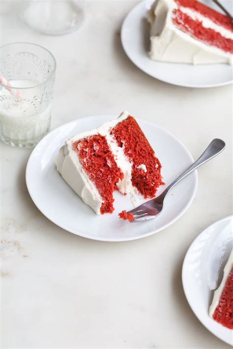 Red Velvet Cake With Cream Cheese Frosting — Style Sweet Ca