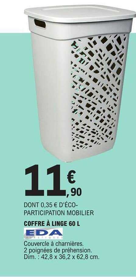 Promo Eda Coffre Linge L Chez E Leclerc Icatalogue Fr