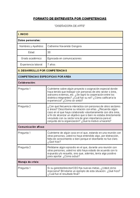 Ejemplos De Competencia 7