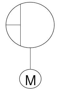 metering pump symbol