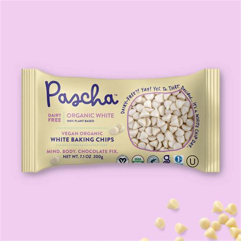 Organic Vegan White Baking Chips (7.1 oz) – Pascha Chocolate Co