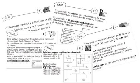 Fichier Exercices Maths En Autonomie Cm2 Loustics